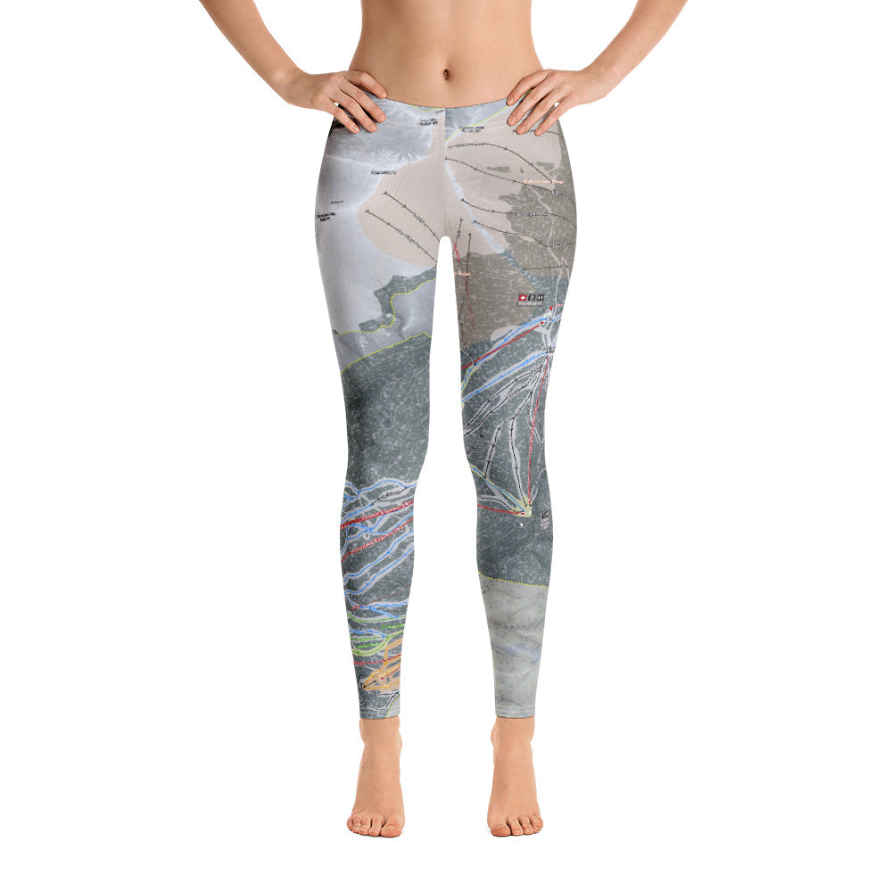 Keystone, Colorado Ski Trail Map - Women's Base Layer Bottoms - Powderaddicts