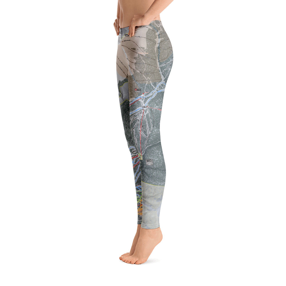 Keystone, Colorado Ski Trail Map - Women's Base Layer Bottoms - Powderaddicts