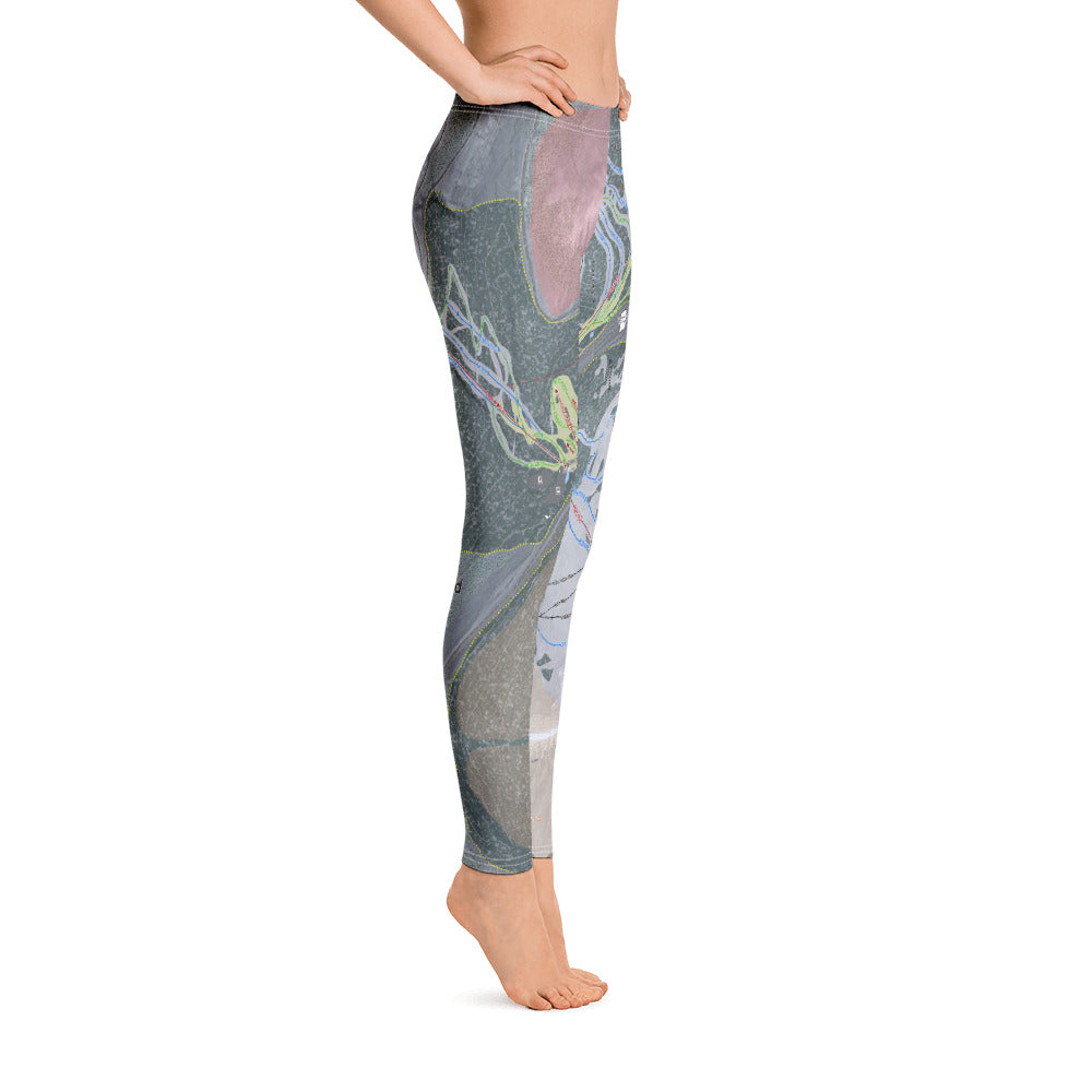 Loveland, Colorado Ski Trail Map - Women's Base Layer Bottoms - Powderaddicts