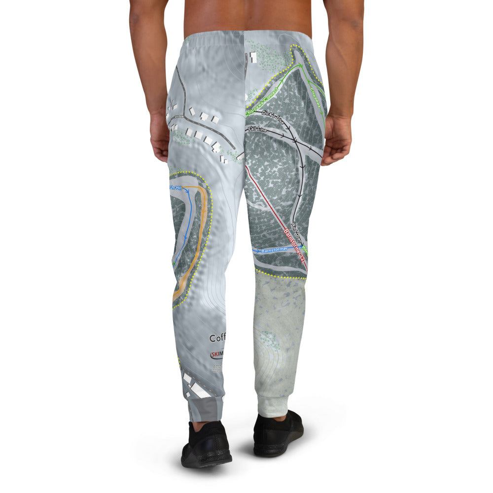 Coffee Mill, Minnesota Ski Trail Map Men's Mid-Layer - Powderaddicts