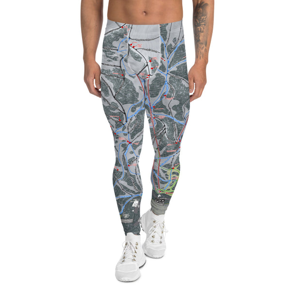 Snowbird, Utah Ski Trail Map - Leggings  Hot fashion, Spandex leggings,  Leggings