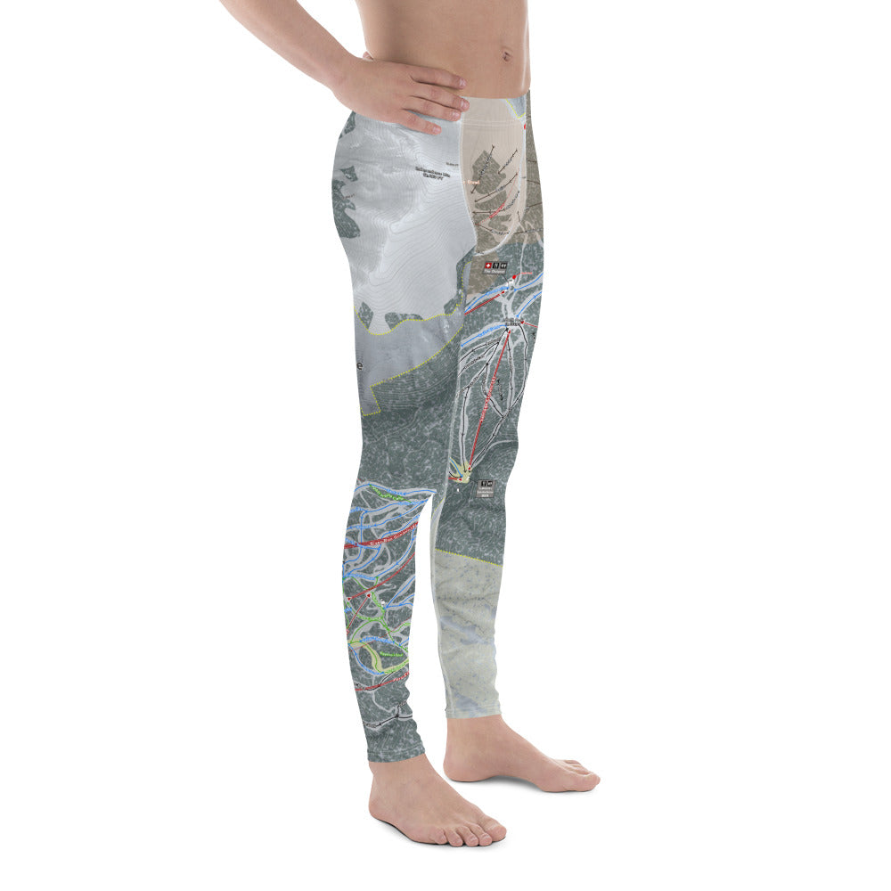 Keystone, Colorado Ski Trail Map - Men's Base Layer Bottoms - Powderaddicts