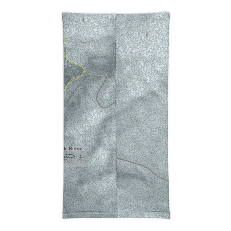 Elk Ridge, Arizona Ski Trail Map Printed Neck Gaiter - Powderaddicts