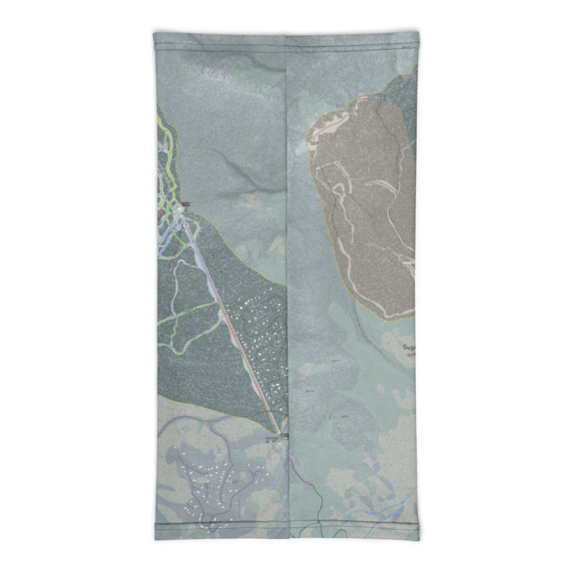 Sugarloaf, Maine Ski Trail Map Printed Neck Gaiter - Powderaddicts