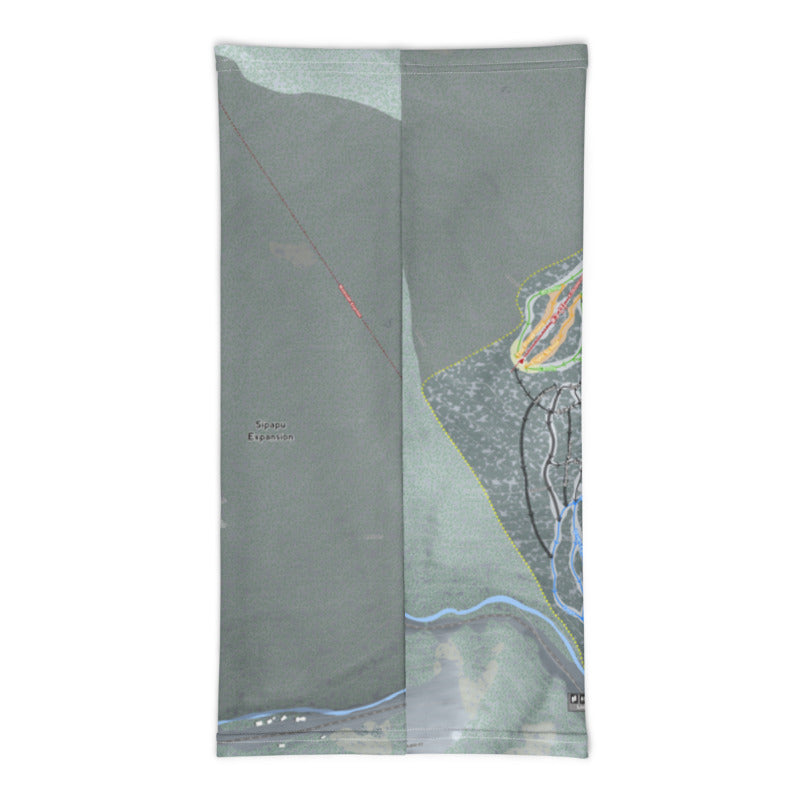 Sipapu, New Mexico Ski Trail Map Printed Neck Gaiter - Powderaddicts