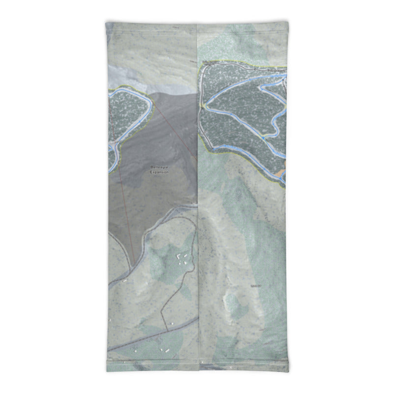 Belleayre, New York Ski Trail Map Printed Neck Gaiter - Powderaddicts