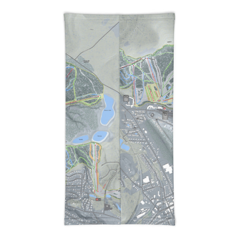 Holiday Valley Combo, New York Ski Trail Map Printed Neck Gaiter - Powderaddicts