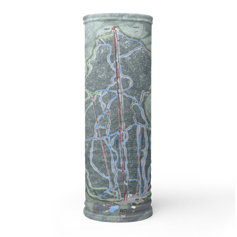 Wildcat Mountain, New Hampshire Ski Trail Map Printed Neck Gaiter - Powderaddicts