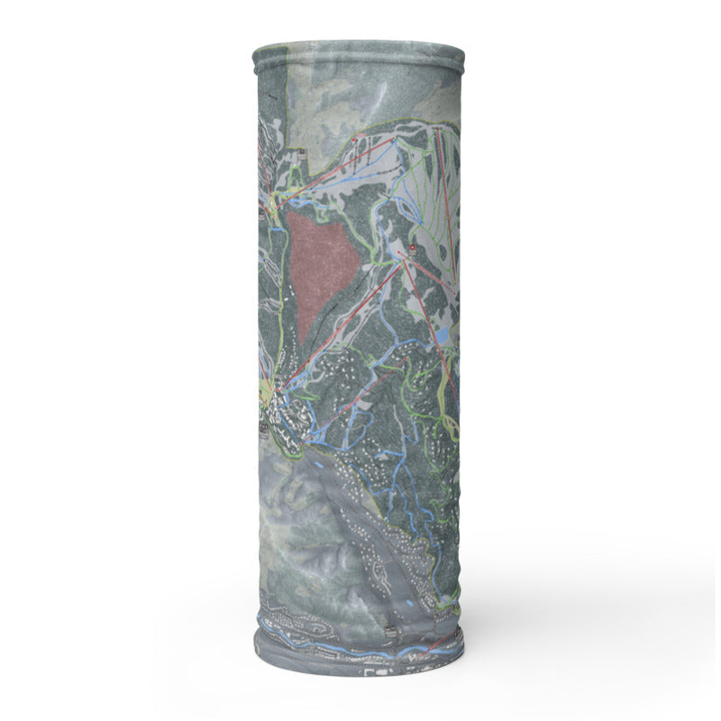 Beaver Creek, Colorado Ski Trail Map Printed Neck Gaiter - Powderaddicts