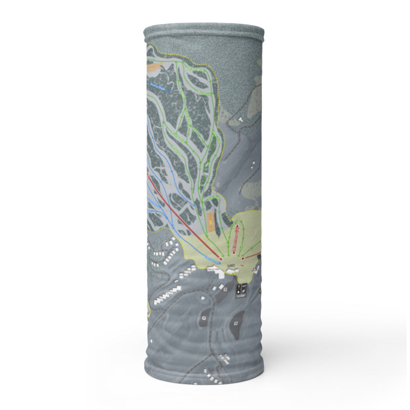 Granby Ranch, Colorado Ski Trail Map Printed Neck Gaiter - Powderaddicts