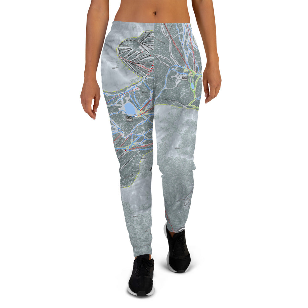 Heavenly, Nevada Ski Trail Map Women's Mid-Layer - Powderaddicts