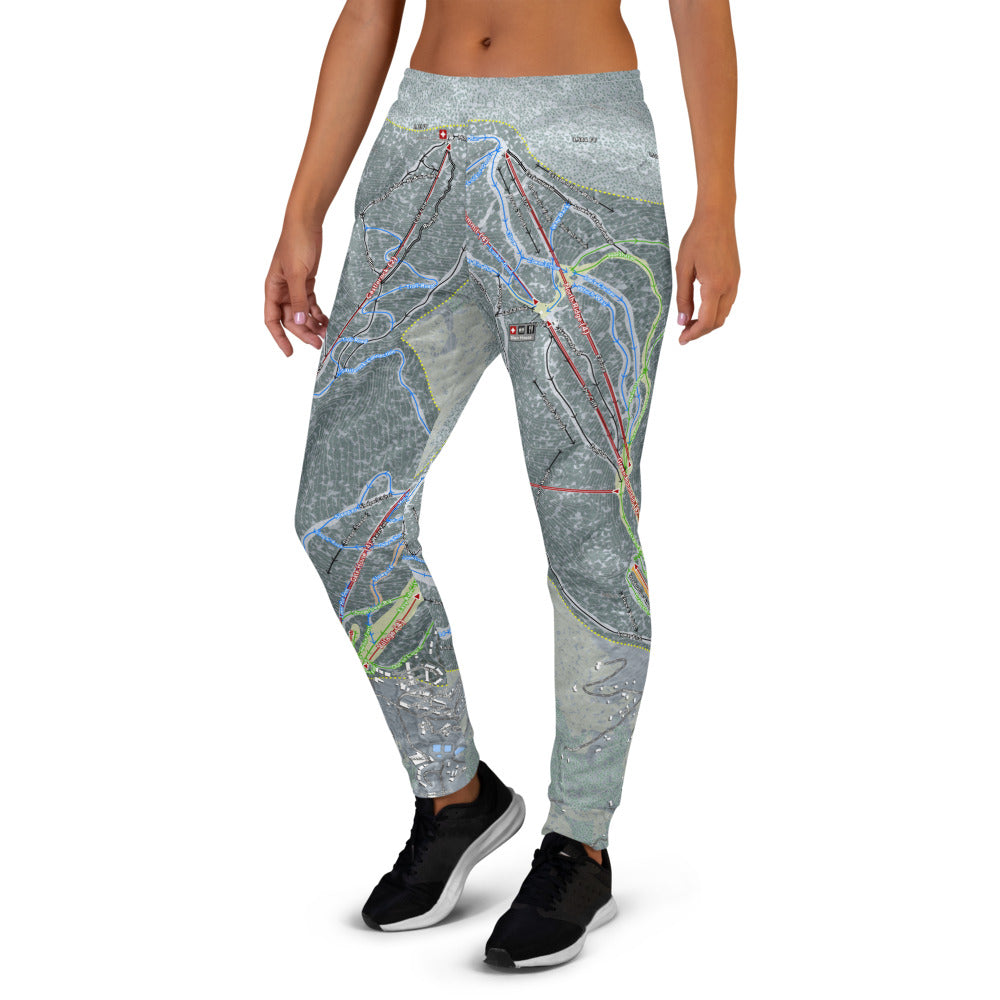 Sugarbush, Vermont Ski Trail Map Women's Mid-Layer - Powderaddicts