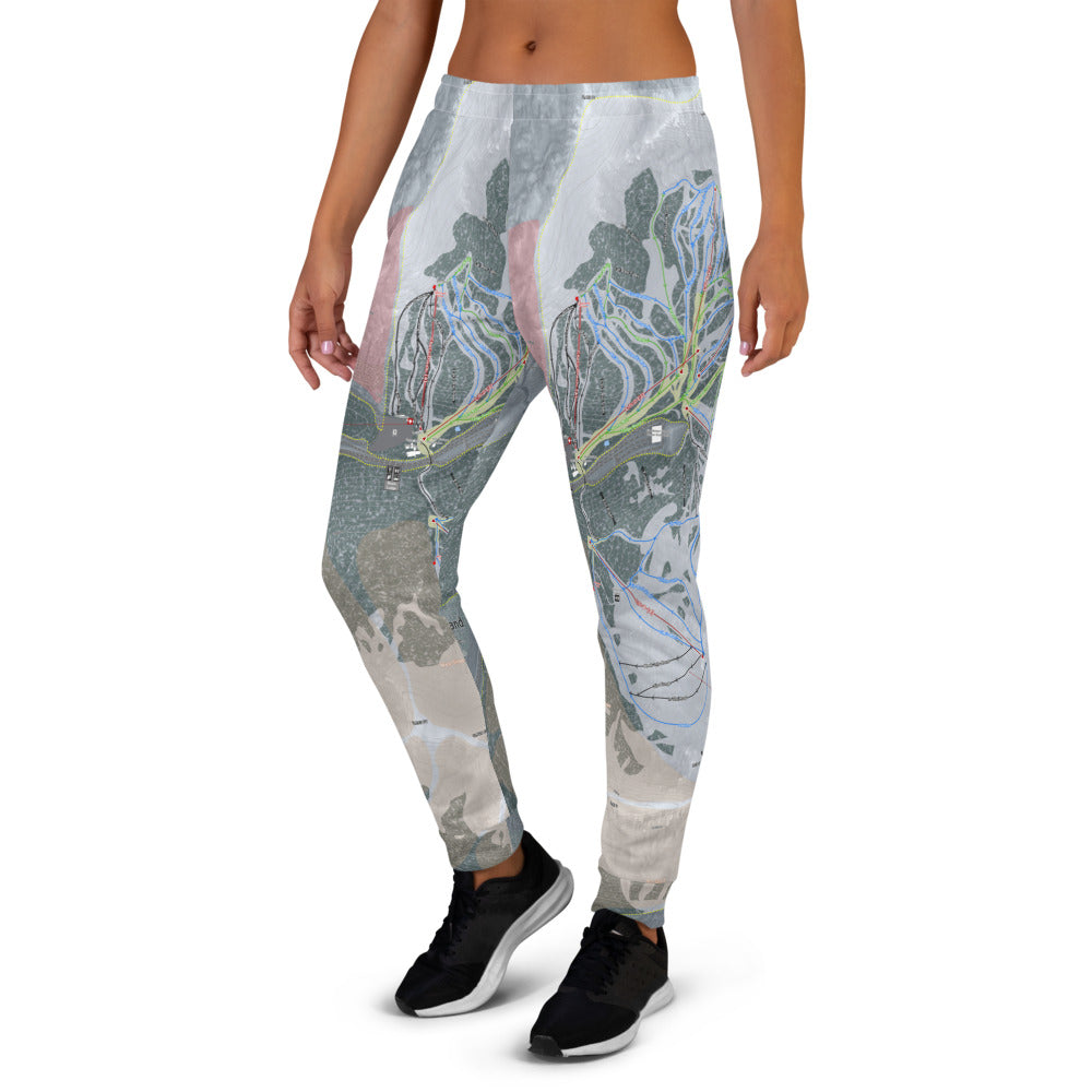 Loveland, Colorado Ski Trail Map Women's Mid-Layer - Powderaddicts