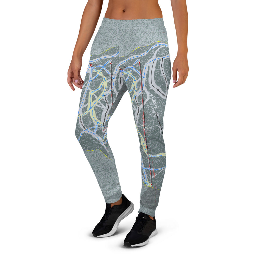 Eldora, Colorado Ski Trail Map Women's Mid-Layer - Powderaddicts