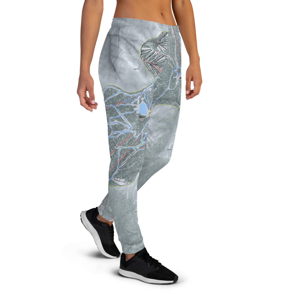 Heavenly, Nevada Ski Trail Map Women's Mid-Layer - Powderaddicts