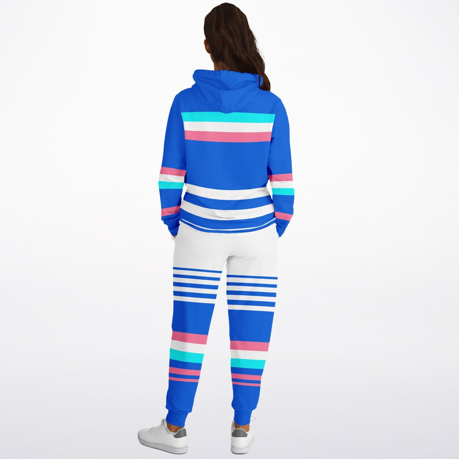 Stripe Club Hoodie and Jogger Set