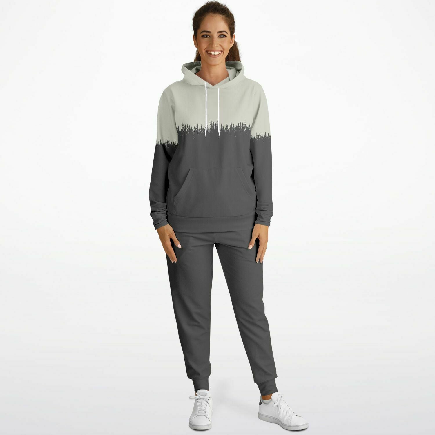 Tree Outline Hoodie and Jogger Set