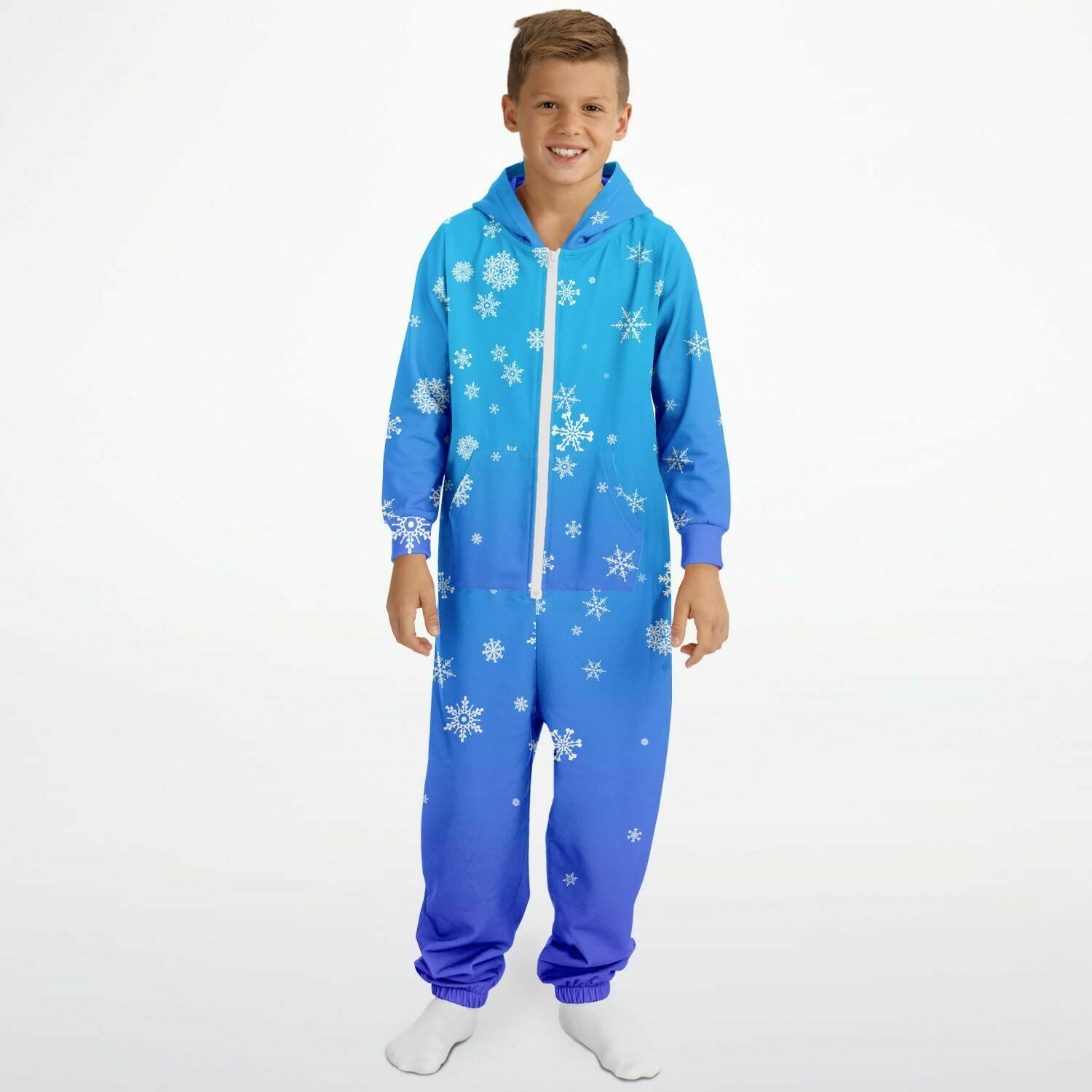 Powder Gradient Kids Unisex Jumpsuit