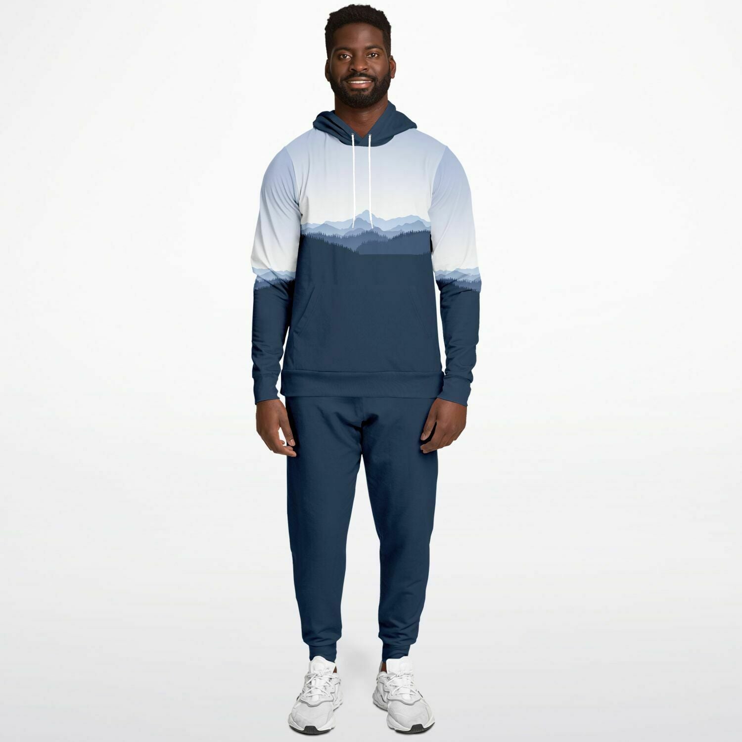 Morning Bluebird  Hoodie and Jogger Set