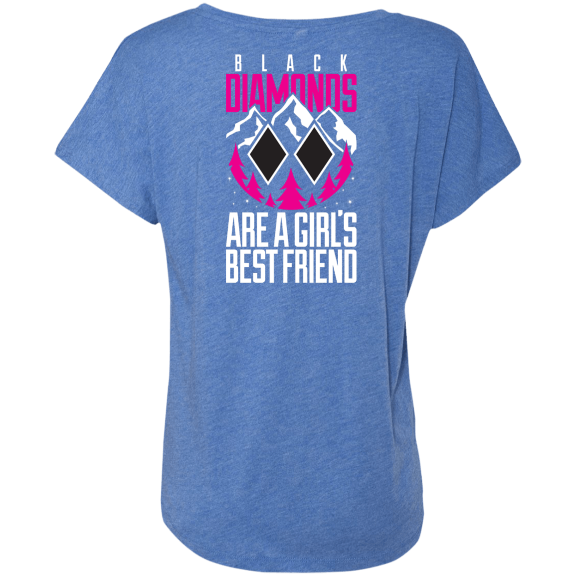 Black Diamonds Are Girl's Bestfriend V2 -Tees - Powderaddicts