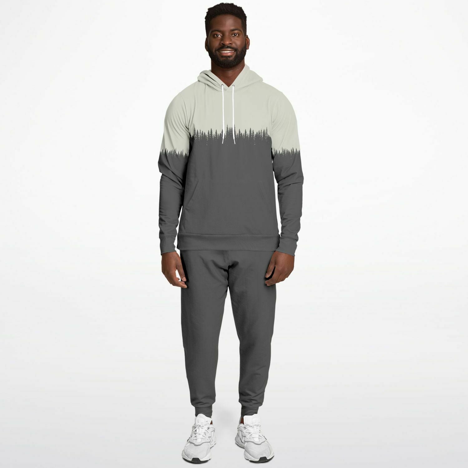 Tree Outline Hoodie and Jogger Set