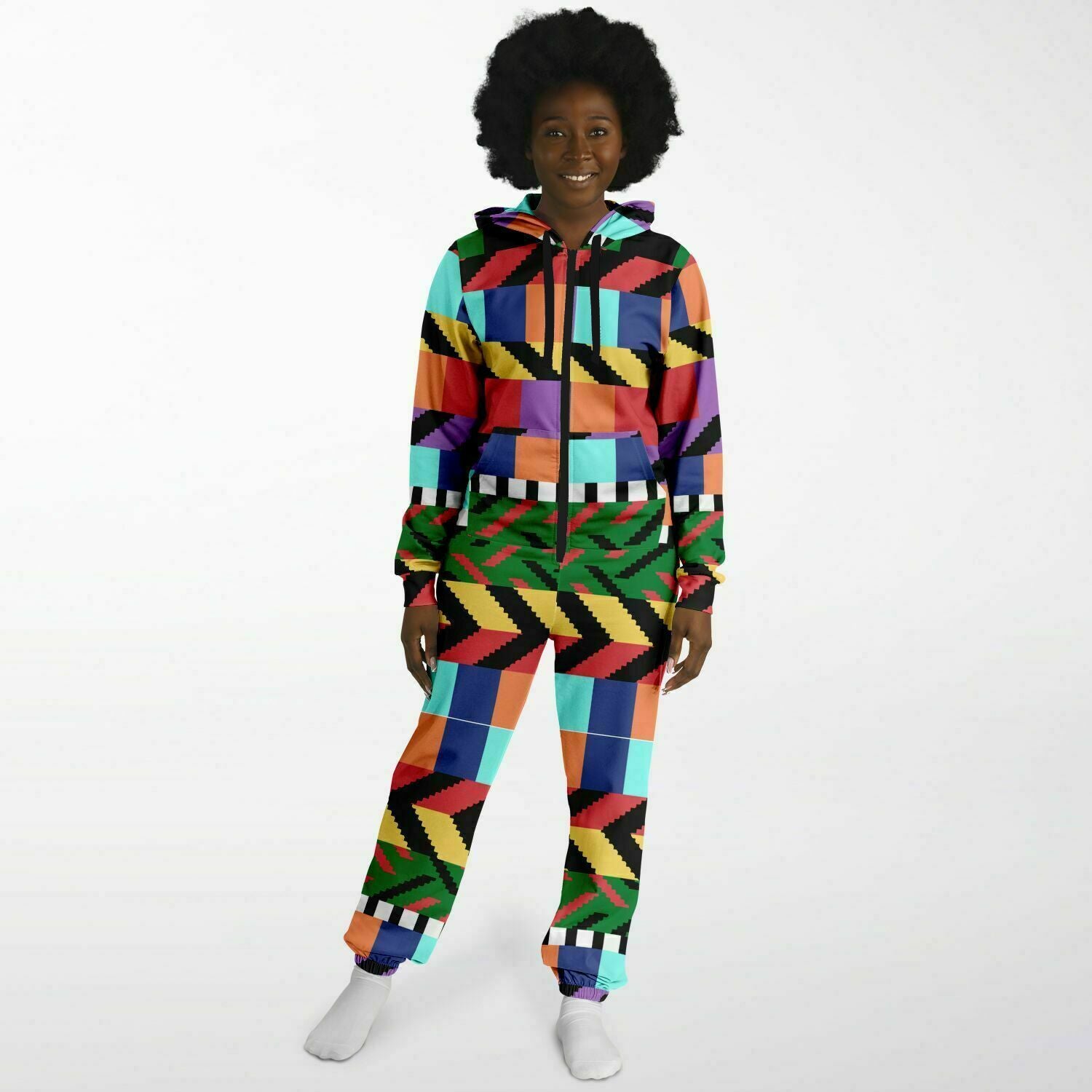 Afro Fusion Unisex Adult Jumpsuit