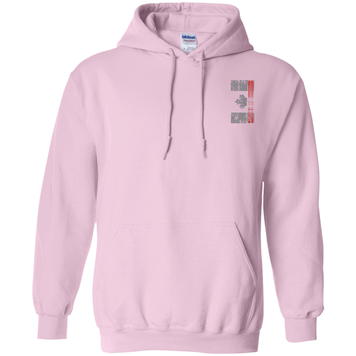 Canada Ski Flag Hoodies - Powderaddicts