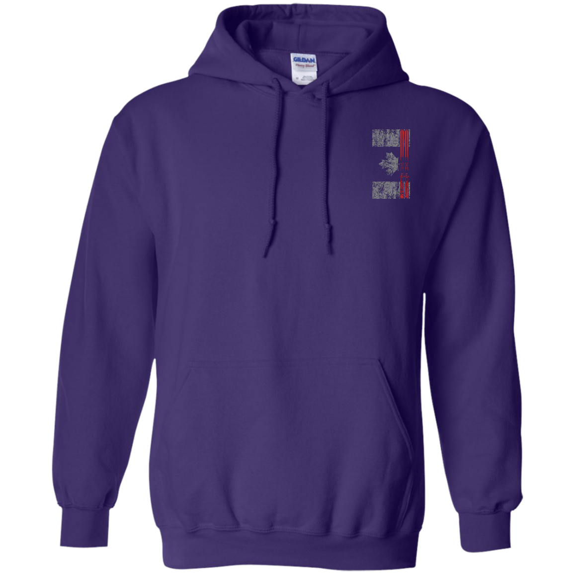 Canada Ski Flag Hoodies - Powderaddicts