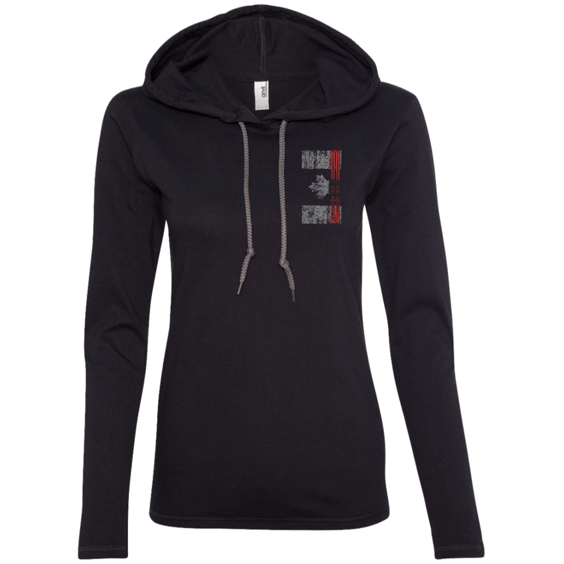 Canada Ski Flag Hoodies - Powderaddicts