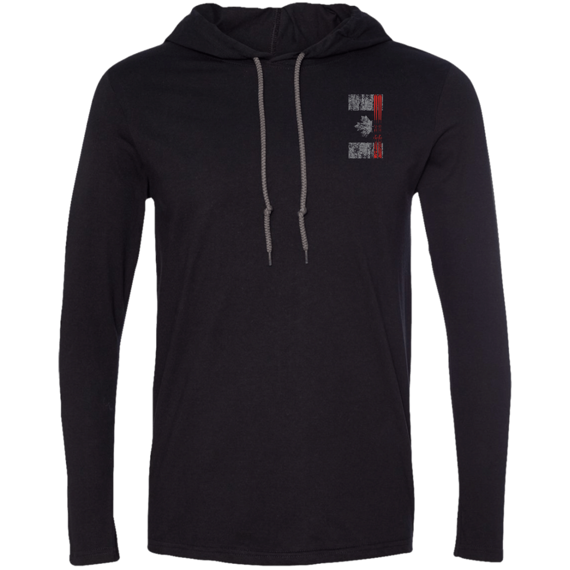 Canada Ski Flag Hoodies - Powderaddicts