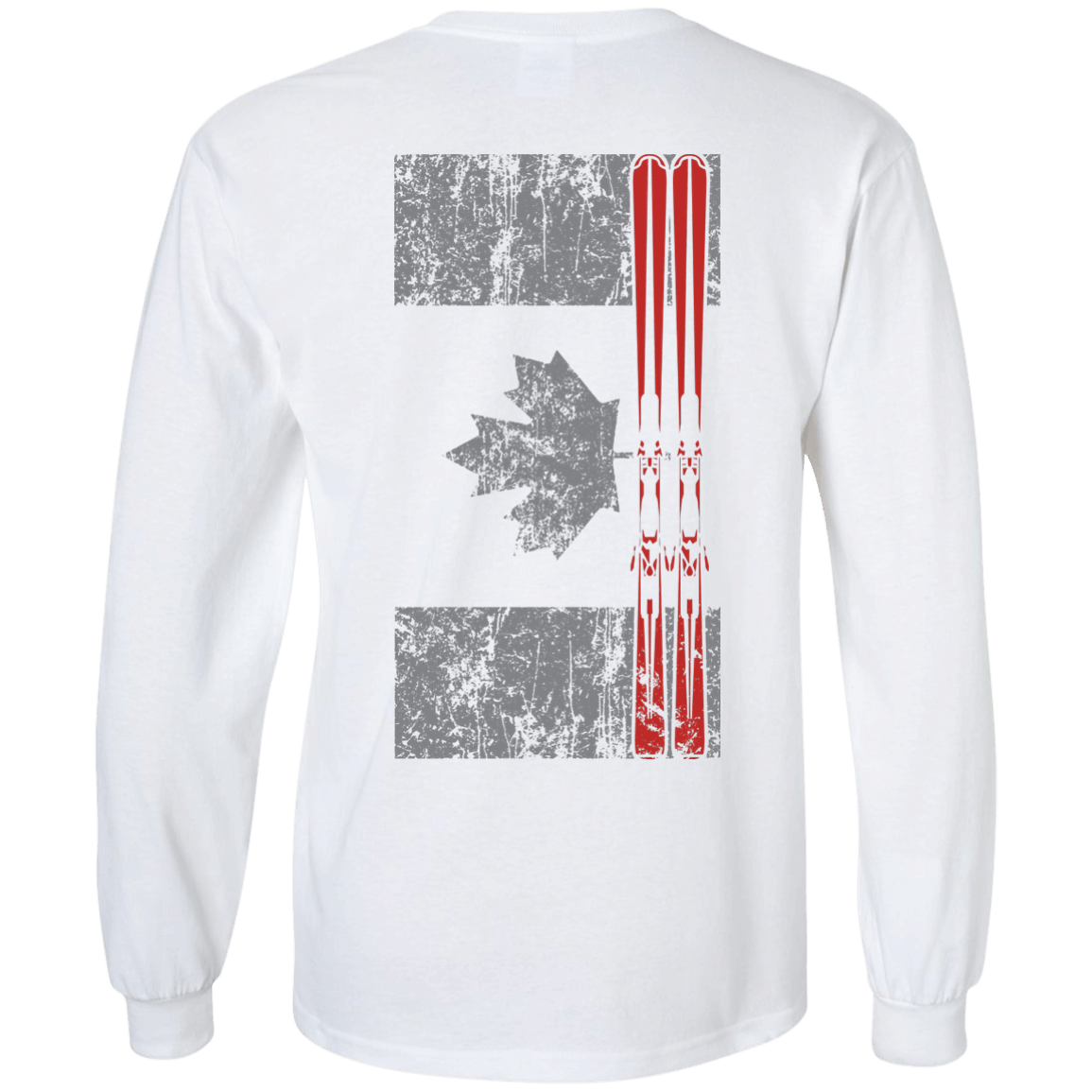 Canada Ski Flag Long Sleeves - Powderaddicts