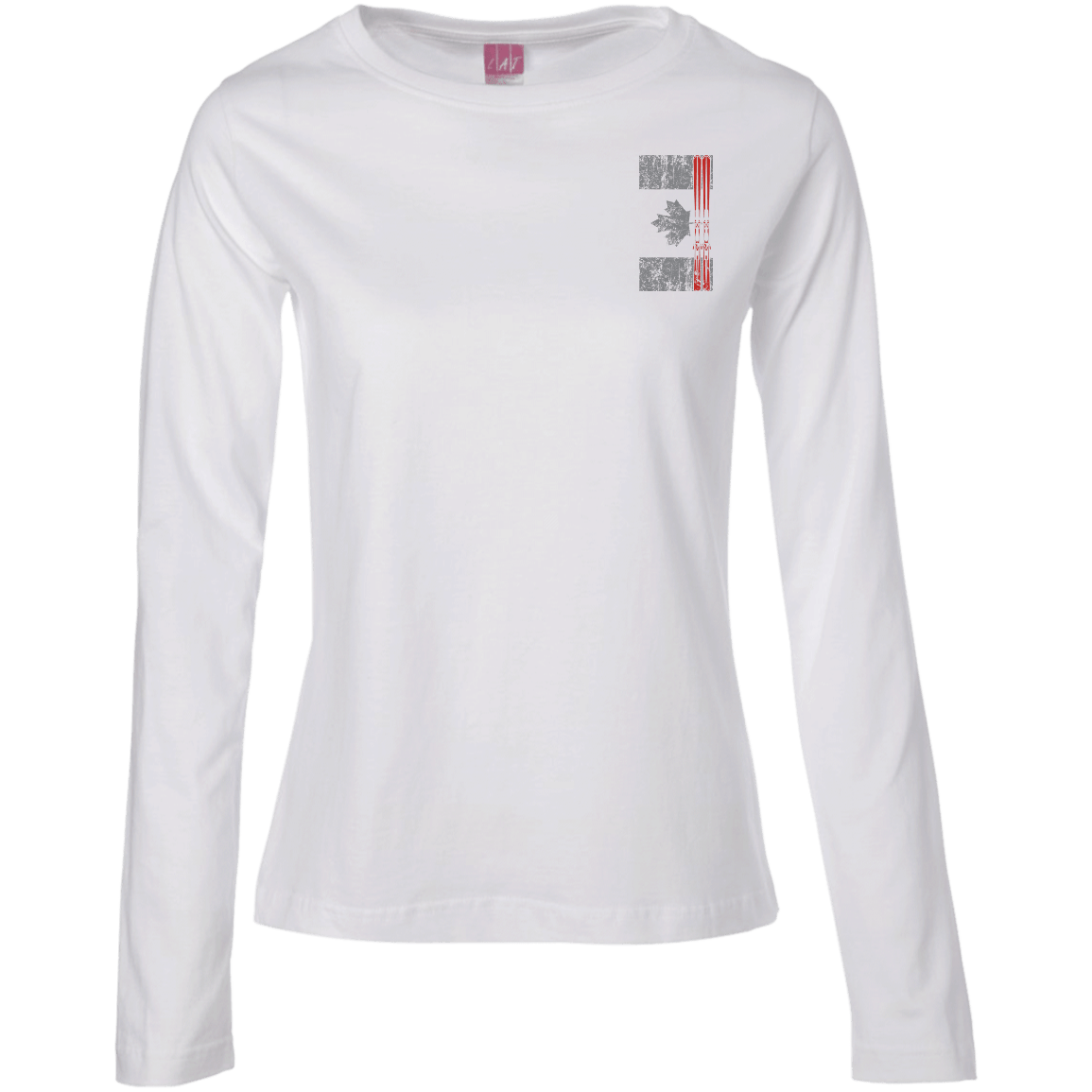 Canada Ski Flag Long Sleeves - Powderaddicts