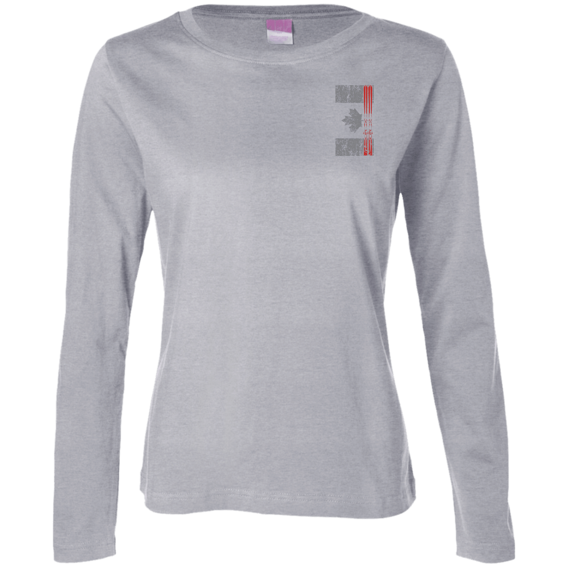 Canada Ski Flag Long Sleeves - Powderaddicts