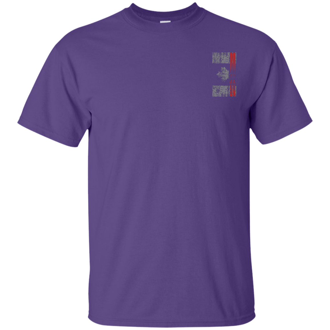 Canada Ski Flag Men's Tees and V-Neck - Powderaddicts