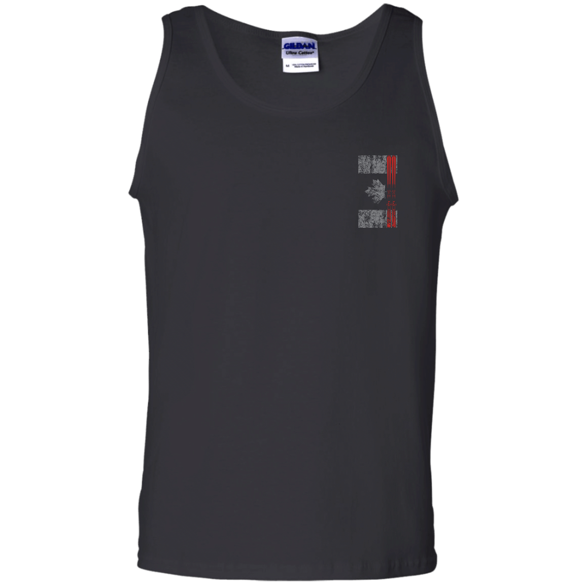 Canada Ski Flag Tank Tops - Powderaddicts