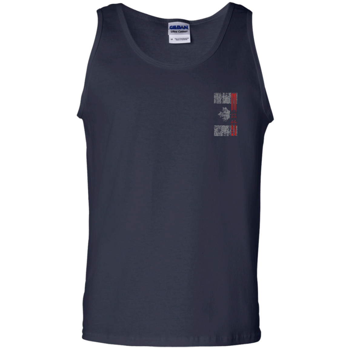 Canada Ski Flag Tank Tops - Powderaddicts