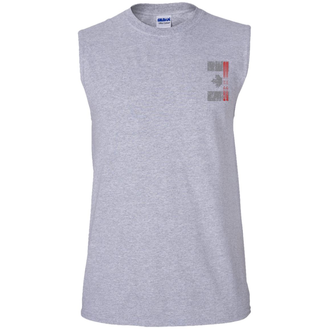 Canada Ski Flag Tank Tops - Powderaddicts