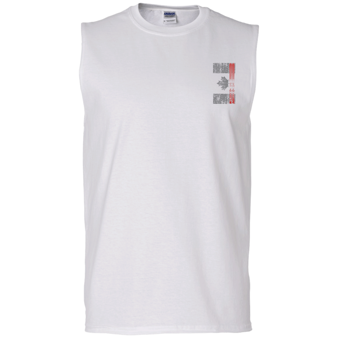 Canada Ski Flag Tank Tops - Powderaddicts