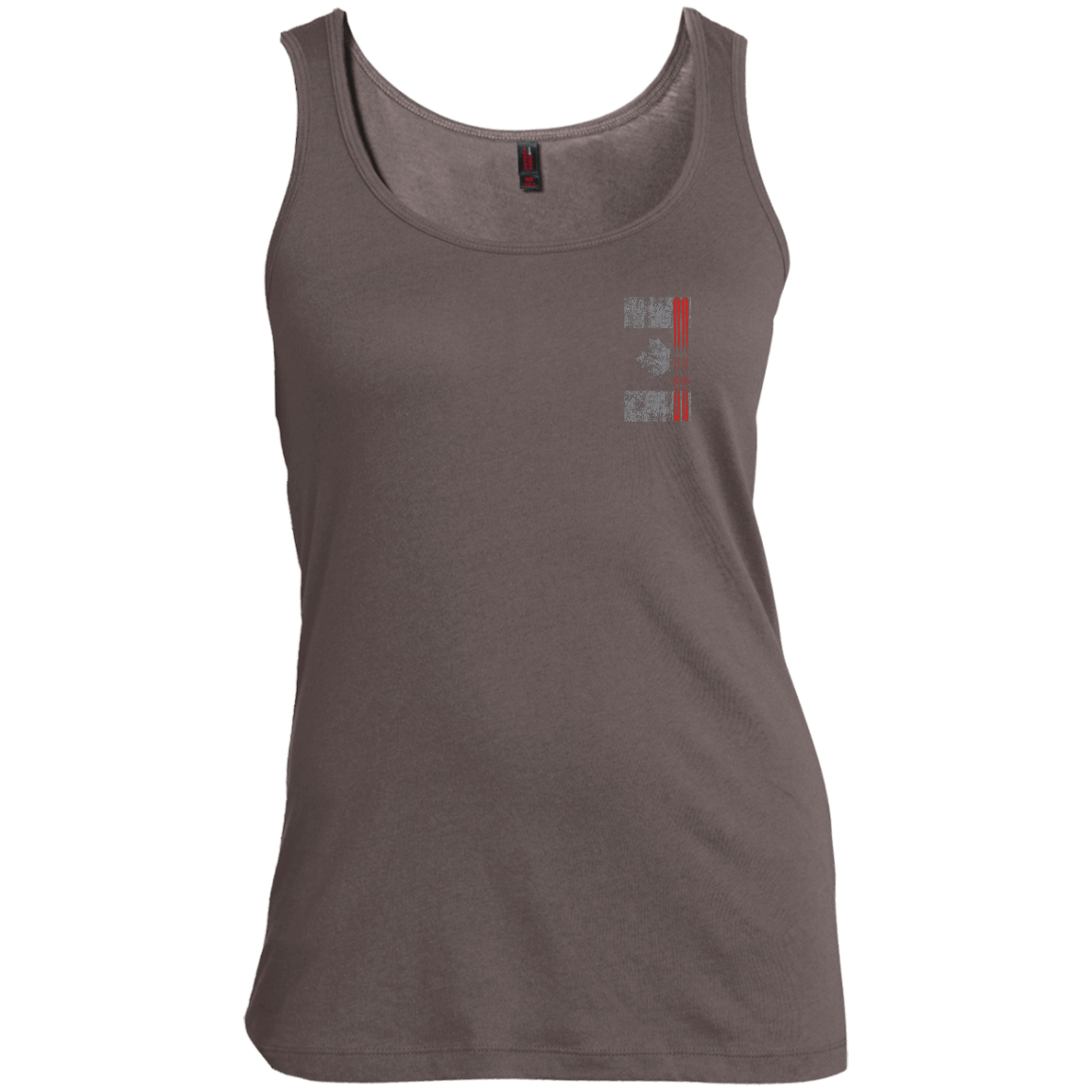 Canada Ski Flag Tank Tops - Powderaddicts