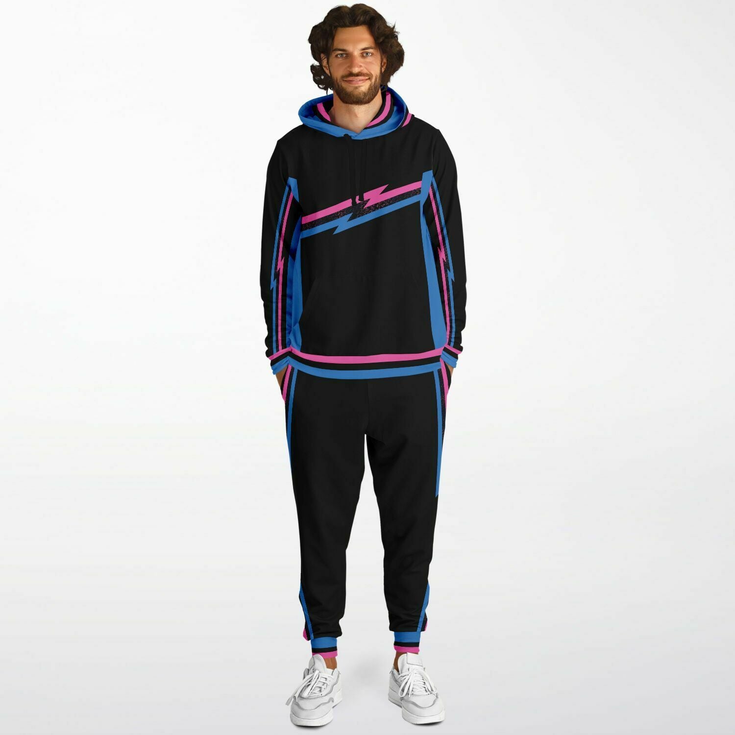 Lightning Vibe HOODIE AND JOGGER SET - Powderaddicts