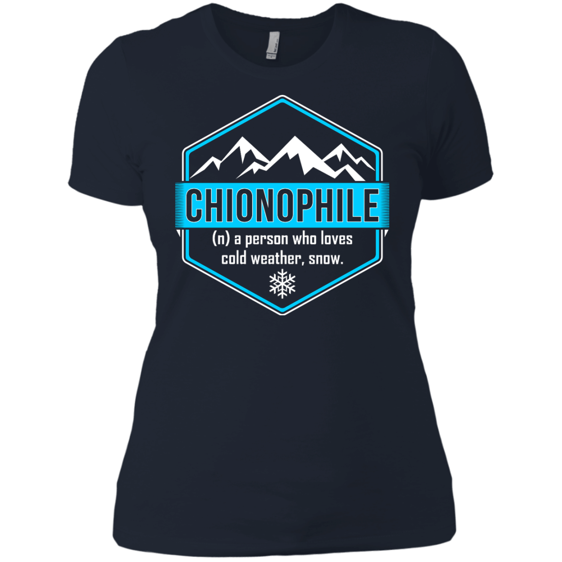 Chionophile Ladies Tees - Powderaddicts