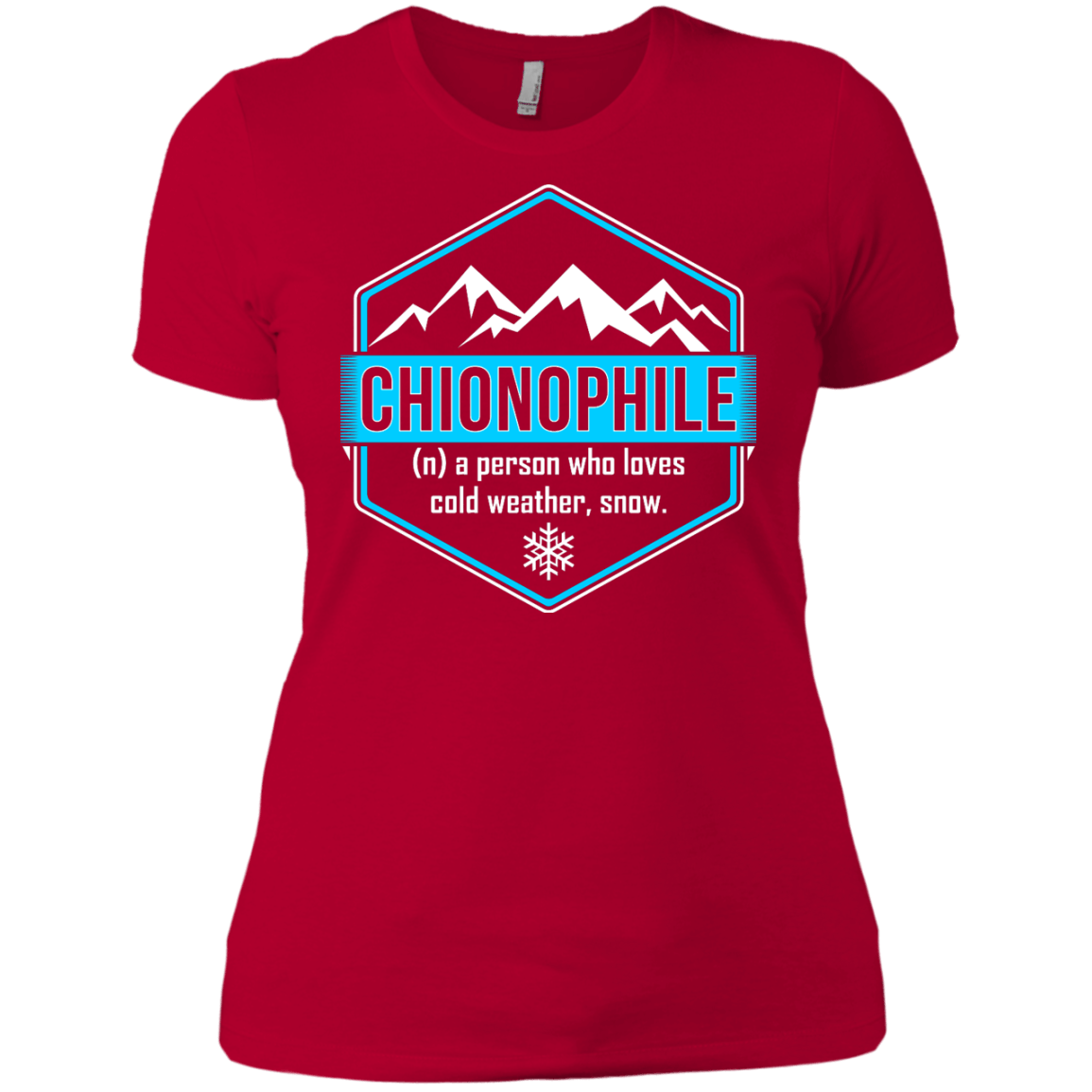 Chionophile Ladies Tees - Powderaddicts