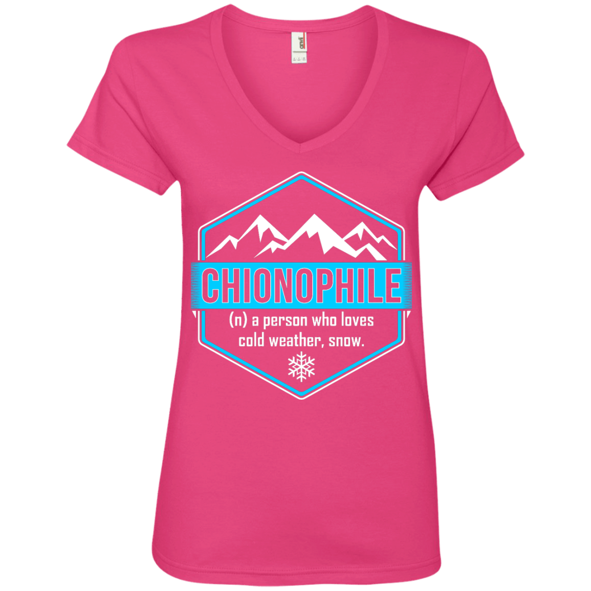 Chionophile Ladies Tees - Powderaddicts