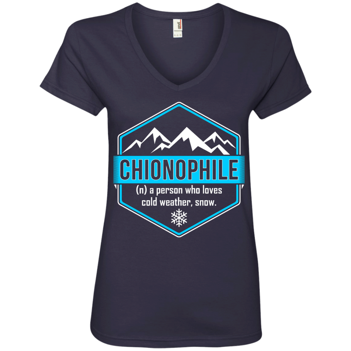 Chionophile Ladies Tees - Powderaddicts