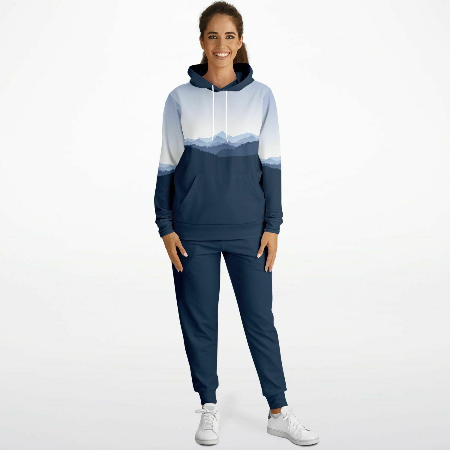 Morning Bluebird  Hoodie and Jogger Set