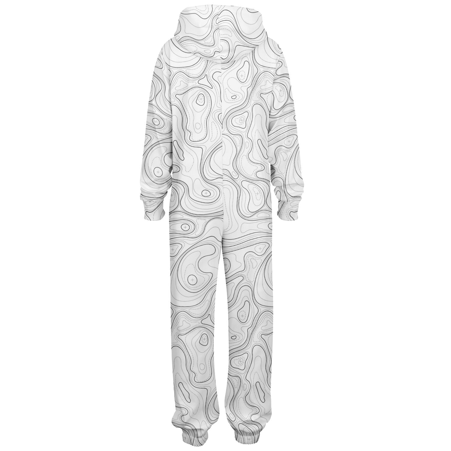 WHITE TOPO ADULT UNISEX JUMPSUIT