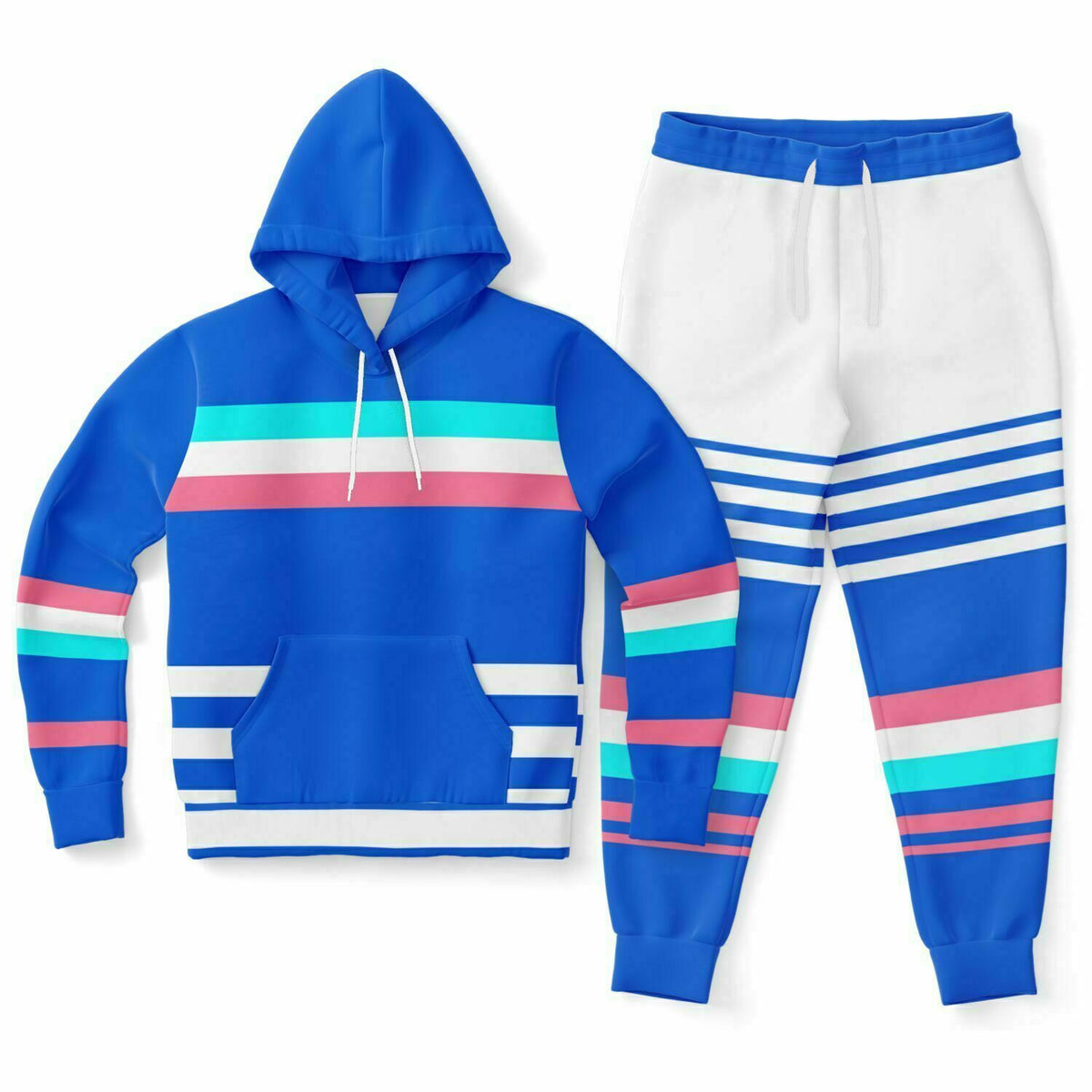 Stripe Club Hoodie and Jogger Set