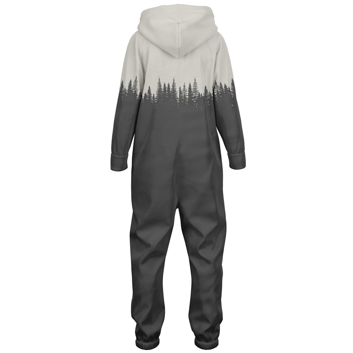 TREE OUTLINE HOODIE KIDS UNISEX JUMPSUIT