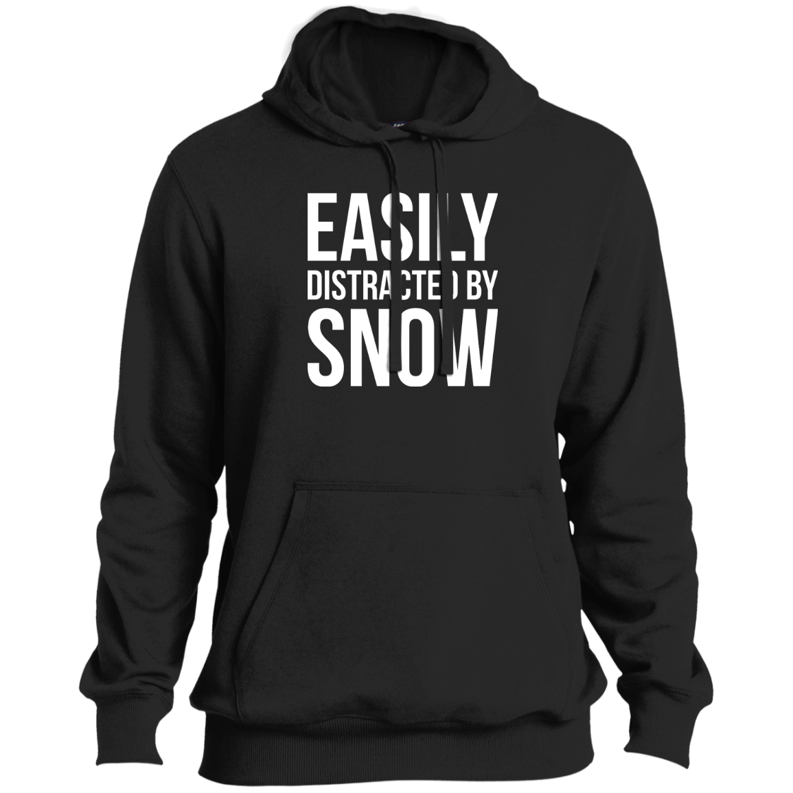 Easily Distracted By Snow Hoodies - Powderaddicts