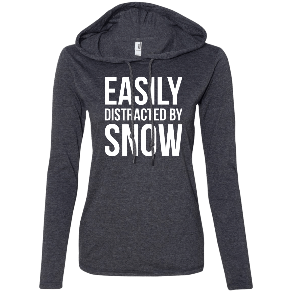 Easily Distracted By Snow Hoodies - Powderaddicts